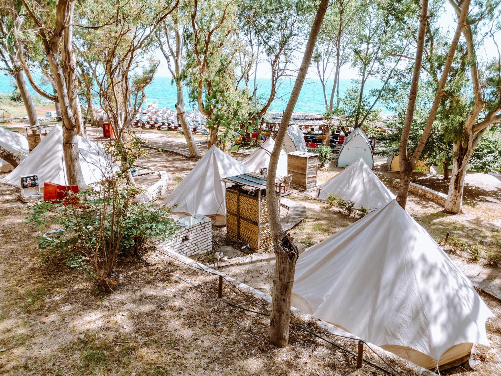 Burano Camping Beach-Bar Nea Thesi 外观 照片