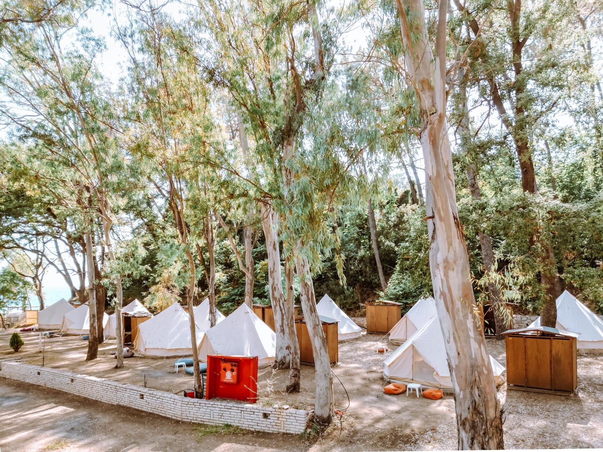 Burano Camping Beach-Bar Nea Thesi 外观 照片