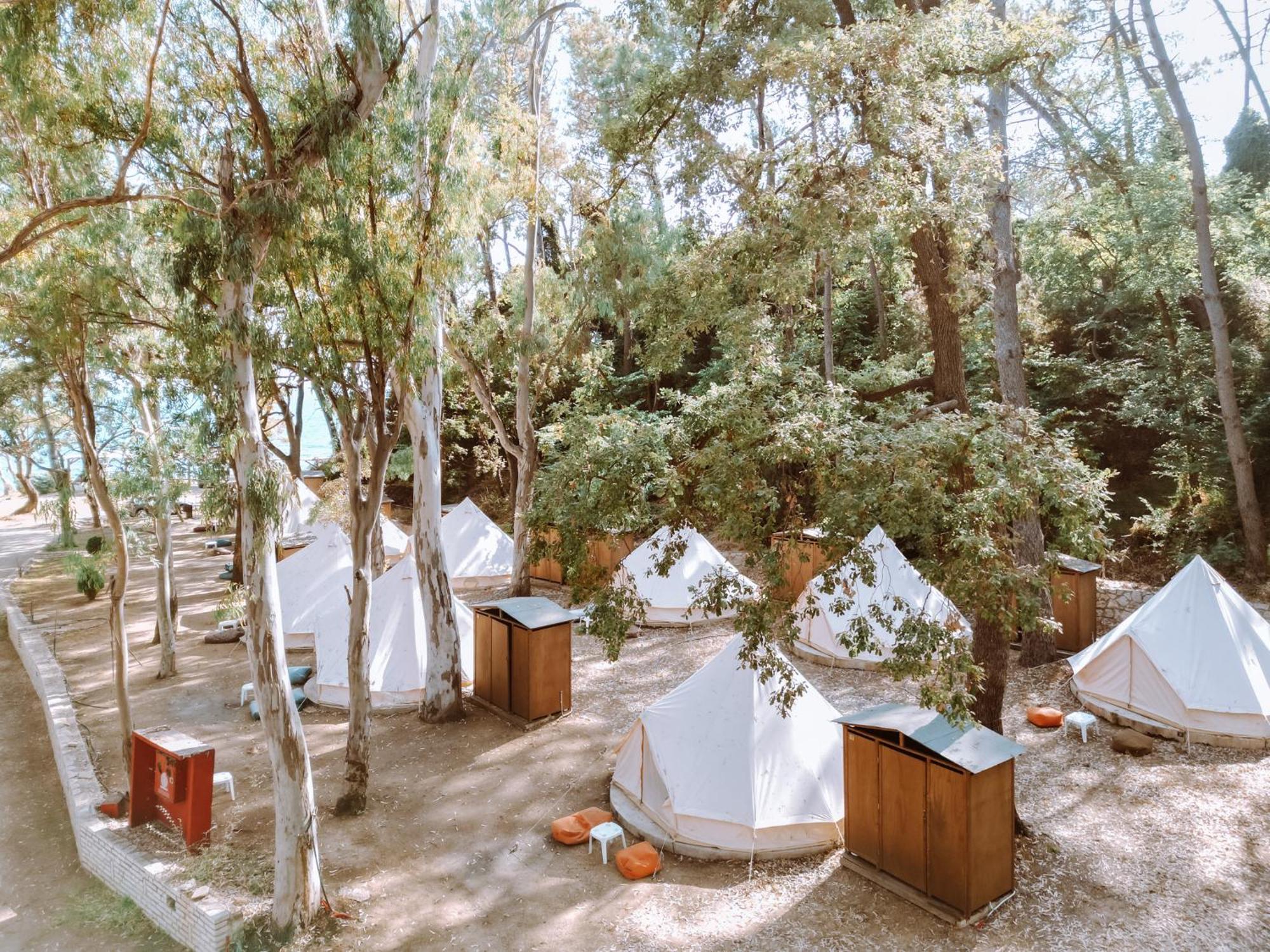 Burano Camping Beach-Bar Nea Thesi 外观 照片
