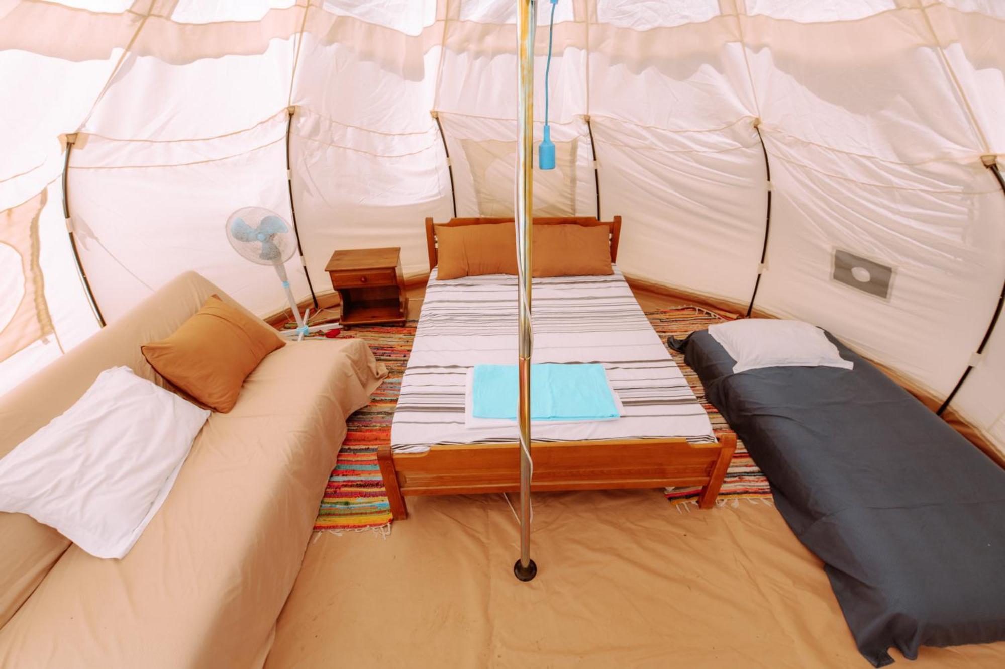 Burano Camping Beach-Bar Nea Thesi 外观 照片